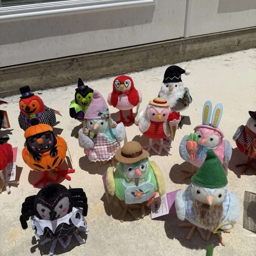 Large Lot Target Featherly Friends Birds Spring Easter Halloween Fall Christmas